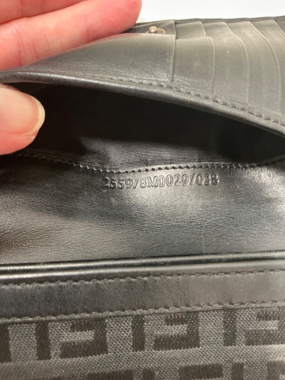 Fendi black zucca wallet - Picture 7 of 11